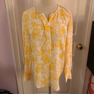 J. Crew Floral Blouse